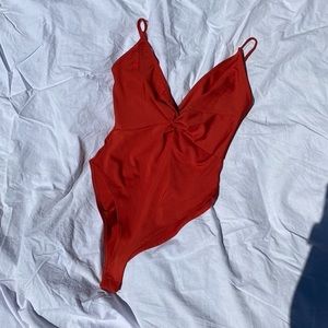 Knot detail bodysuit